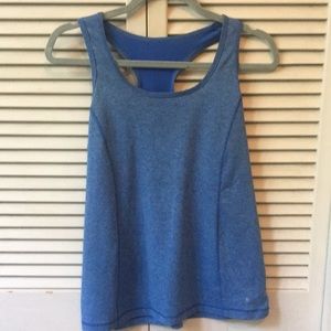 blue danskin athletic top